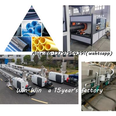 自動プラスチック ポリ塩化ビニール UPVC 水電気ポリ塩化ビニールの管の放出ライン PLC 制御