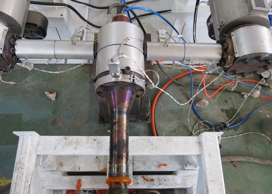 30kgh 17mmの二重壁の波形の管機械プラスチック管の生産ライン