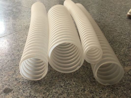 単一ねじプラスチック波形の管機械60-80kg/H