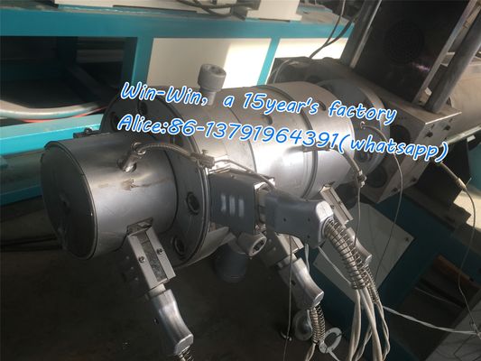 プラスチック PPR HDPE PVC 波形の管の管のための単一の二重ねじ放出ライン