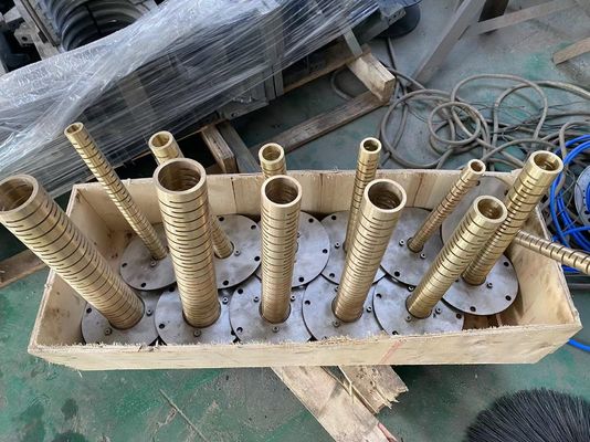 小型プラスチック製 HDPE PE 給水コンジット パイプ押出機 HDPE パイプ押出ライン