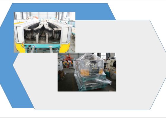 PEのHDPE 650mmの単一の壁の波形の管機械