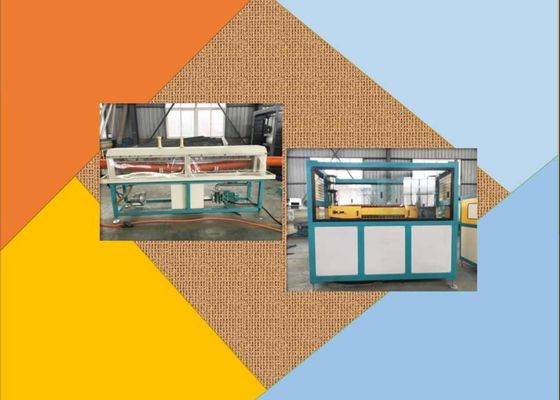 深いねじ800Kg/H PLCは管の放出ラインを波形を付けた