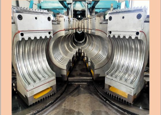 PLCポリ塩化ビニールPPのPE 400mmの波形の管の放出ライン