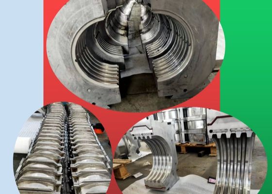 200mmポリ塩化ビニールのPEの倍の壁の波形の管の押出機