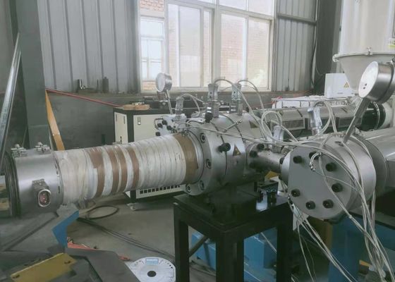 ポリ塩化ビニールの単一の壁は管機械20m/分110mm 315mmを波形を付けた