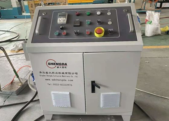 15-24m/Min単一の壁の波形の管機械プラスチックPE PPポリ塩化ビニールの管