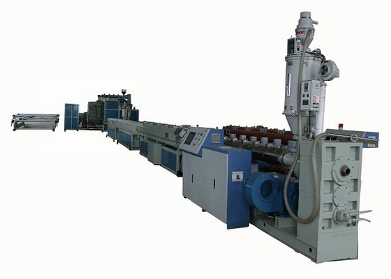 プラスチック管の生産ラインPEの管機械を巻く3mのHDPEの空の壁
