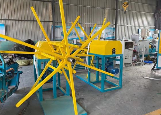 160-450mmのHDPE PP水ガス供給の単一ねじプラスチック押出機機械