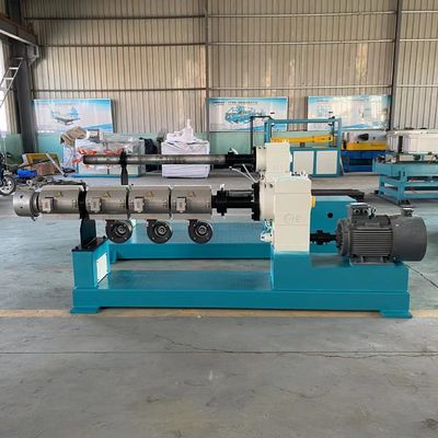 HDPE PPのPEの単一の壁の波形の管のための80-150kg/H単一ねじ押出機機械